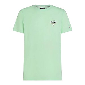 Camiseta Tommy Hilfiger Monotype All American Tee Verde