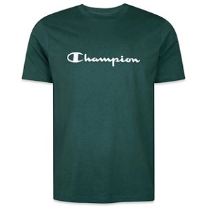 Camiseta Manga Curta Champion Mc Script One Color Off White Camiseta Manga Curta Champion Mc Script One Color Off White