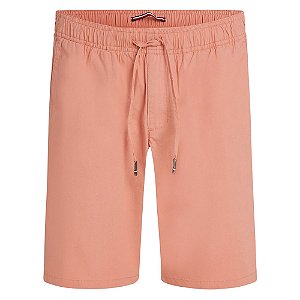 Bermuda Tommy Hilfiger Casual Harlem Masculina Salmão