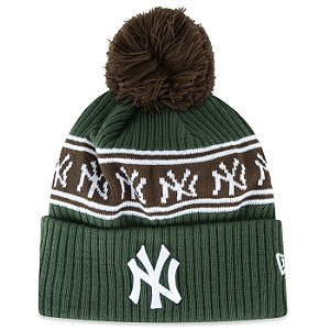 Gorro New Era New York Yankees MLB Pompom Verde