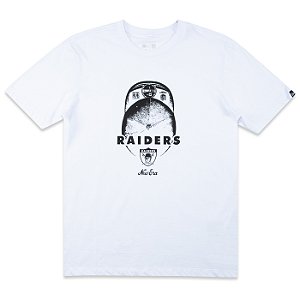 Camiseta New Era Las Vegas Raiders NFL Core Program Branca