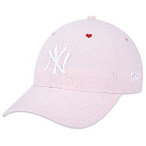 Boné New Era 920 New York Yankees Love Too Rosa
