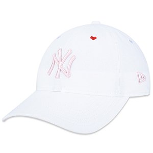 Boné New Era 920 New York Yankees Love Too Branco
