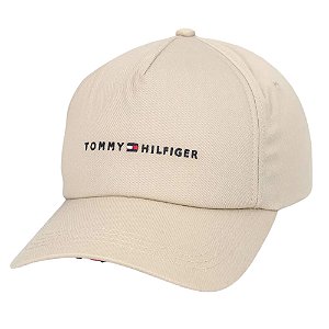 Boné Tommy Hilfiger Th Foundation Soft 6 Panel Caqui