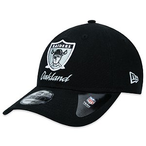Boné New Era 940 Las Vegas Raiders Core Aba Curva