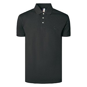 Camisa Polo Reserva Piquet Classica Masculina Verde Mata