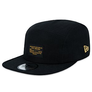 Boné Camper New Era Core Vintage Desestruturado Preto