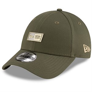 Boné New Era 940 9FORTY Badge Metallic Logobox Verde