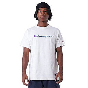 Camiseta Manga Curta Champion Malhão Mc Heritage Script Off