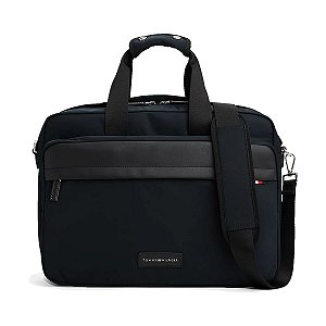 Pasta Bolsa Tommy Hilfiger Workbag Nylon Masculina Preta
