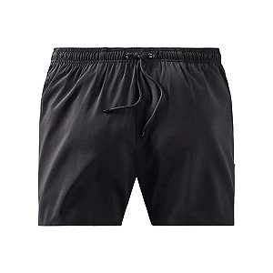 Short de Praia Reserva Bermuda Básica Lisa Masculina Preta
