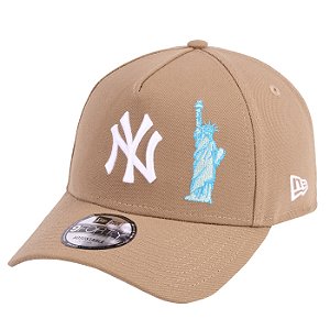 Boné New Era 940 A-Frame New York Yankees Estatua Liberdade
