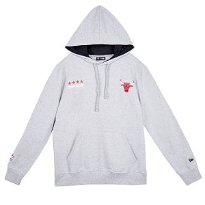 Moletom New Era Chicago Bulls NBA Winter Sports Canguru