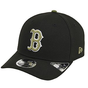 Boné New Era 970 Stretch-Snap Boston Red Sox Black 18W