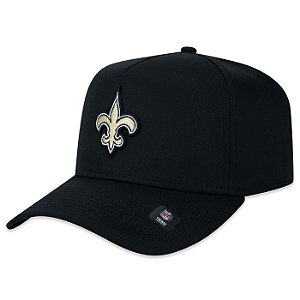Boné New Era 940 A-Frame St New Orleans Saints Clean Preto