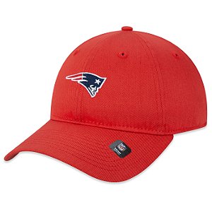 Boné New Era 920 New England Patriots Clean Label Vermelho