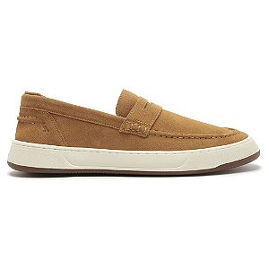 Tênis Mocassim Masculino Reserva Capri Casual Caramelo