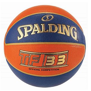 Bola de Basquete Spalding TF Laranja/preto