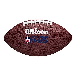 Bola de Futebol Americano Wilson Flag Youth Brown