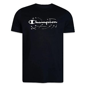 Camiseta Champion Mc Chalkboard Preto Masculino