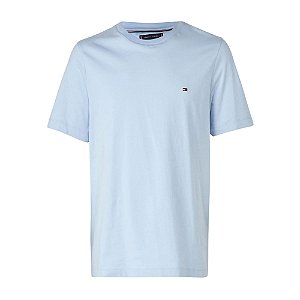 Camiseta Tommy Hilfiger Ess Seasonal Reg Fit Solid Tee Azul