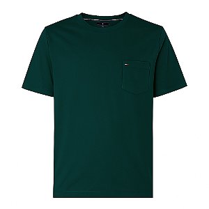 Camiseta Tommy Hilfiger Essential Pocket Tee Masculino Verde