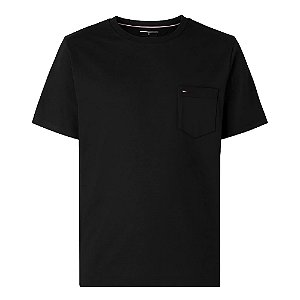 Camiseta Tommy Hilfiger Essential Pocket Tee Masculino Preto