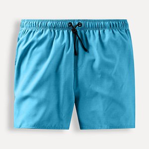 Bermuda Reserva Short de Praia Basico Textura Masculino Azul