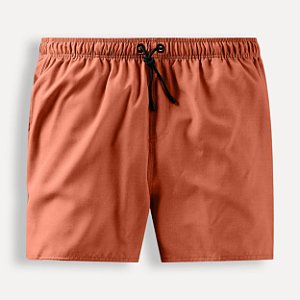 Bermuda Reserva Short de Praia Basico Textura Laranja