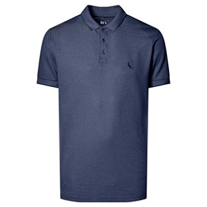 Camisa Polo Reserva Piquet Denali Masculino Azul Marinho
