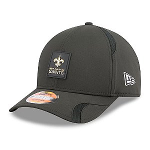 Boné New Era 940MC Sideline New Orleans Saints Preto