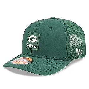 Boné New Era Nfl25 970 Sideline Green Bay Packers Verde