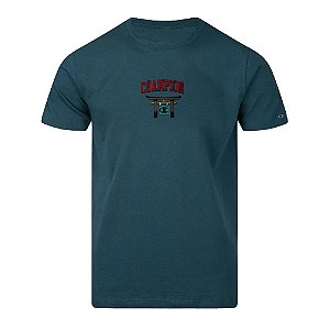 Camiseta Champion Mc Tokyo Graphic Verde Masculino