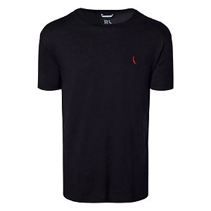 Camiseta Reserva Regular Pica Pau Masculino Algodão Preto
