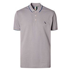 Camisa Polo Reserva Friso Unico Masculino Masculino Cinza