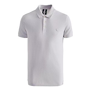 Camisa Polo Reserva Piquet Classica Masculino Off White