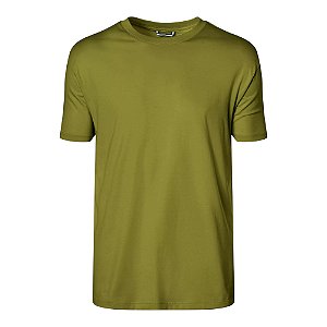 Camiseta Reserva Algodão Pima Cores Masculino Verde Pìstache