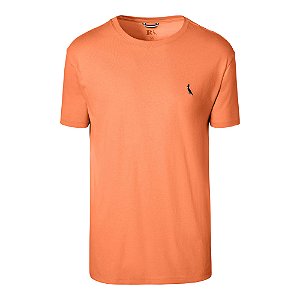 Camiseta Reserva Regular Careca Masculino Laranja Papaia