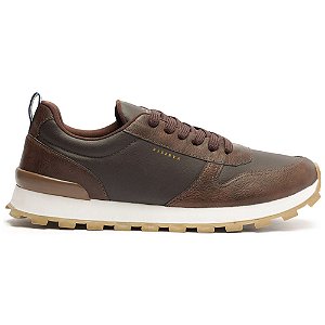 Tênis Reserva Smart Masculino Sintético Marrom Café