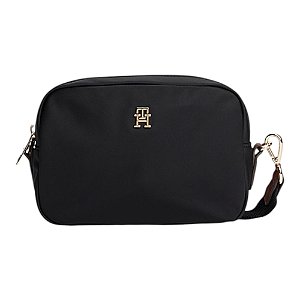 Bolsa Shoulder Bag Tommy Hilfiger Popette Camera Bag Preto