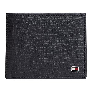 Carteira Tommy Hilfiger Flag Mini Cc Azul Marinho