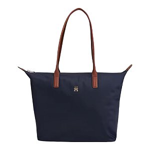Bolsa de Mão Tommy Hilfiger Popette Tote Feminino Marinho