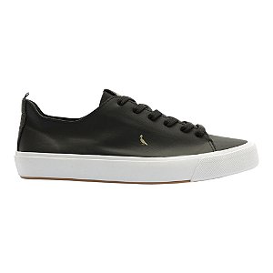 Tênis Reserva Basic Leather Clean Masculino Preto