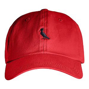 Boné Reserva Sarja Color Bordado Pica Pau Masculino Cereja
