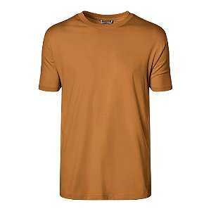 Camiseta Reserva Pima Cores Masculino Algodão Marrom