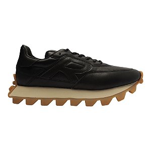 Tênis Reserva Yankee Leather Masculino Couro Preto