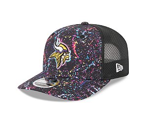 Boné New Era 970ss Minnesota Vikings Crucial Catch Preto
