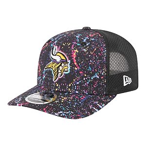 Boné New Era 970ss Minnesota Vikings Crucial Catch Preto