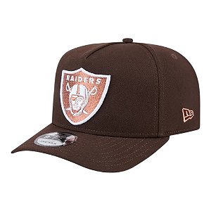 Boné New Era 950 A-Frame Las Vegas Raiders NFL Marrom