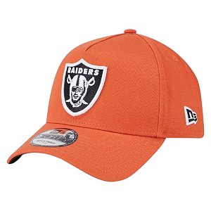 Boné New Era 940 A-Frame Las Vegas Raiders Vintage Laranja